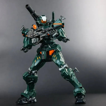 New HG 1/144 GQ Gquuuuuux Light Cannon Green Red KO Assembly Model Kit Mecha Figure Toys Gift Collectible Figurine