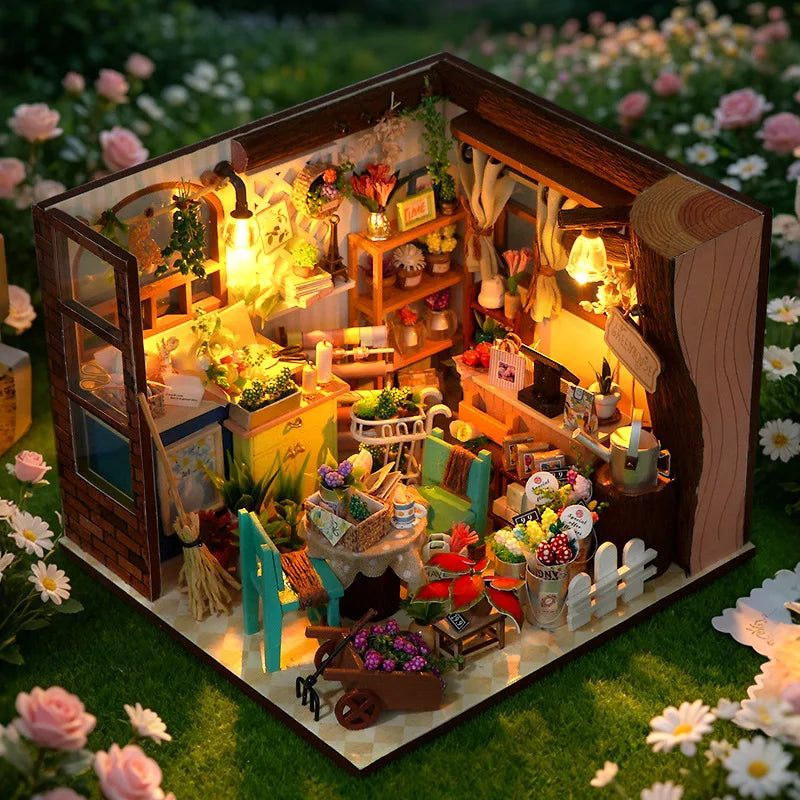 DIY small house series handmade creative model assembly toy creative decoration