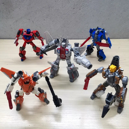 Computron 5IN1 Combiners Transformation Toys Scattershot Nosecone Strafe Afterburner Action Figure Deformed Robot Anime Model