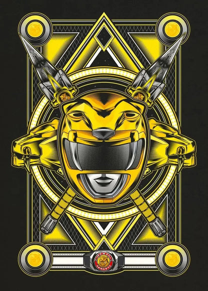 Classic Anime Power Ranger Canvas Painting  Modern Art Print for Living Room Wall Decor  Home Decoration Poster  Prints  Decor