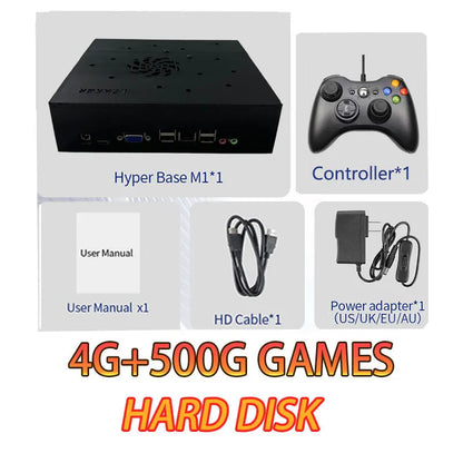 Plug-and-Play on TV NEW Retro Gaming Device 70000+ Games for Wii PS2 DC PSP NGC N64 2T Loaded X88 Console Win11 Children's Gift
