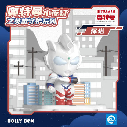 Genuine Ultraman Monster Anime Cool Blind Box Corner Bumper Action Figure Decoration Toys Birthday Gifts Night Light Kids Boy