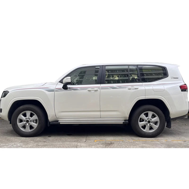 For Toyota Land Cruiser 300 LC300 2021-2027 Body Side Waist Line Decal Stripe Sticker Exterior Styling Upgrade Parts