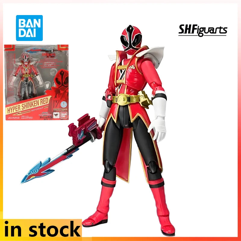 Bandai Original S.H.Figuarts Finished Movable Doll Series Attendant Team Anime Action Figure Model Toys Ornaments Gifts for Boys