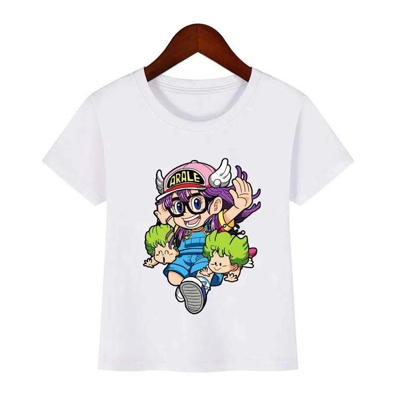 Anime Arale Dr Slump Cartoon Patches for Clothes Heat Transfer Thermal Vynil Stickers DIY T shirt Iron on for Women Appliqued
