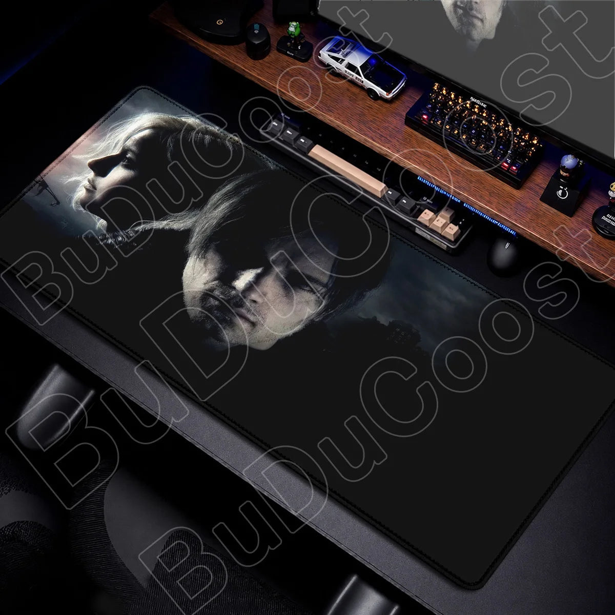 Laptop Tabletop Carpet PC Rubber Accessories Large Stitch Edge Office Mouse Pads Resident Evil Requiem E-sport Game Cabinet Mats