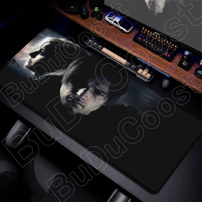 Laptop Tabletop Carpet PC Rubber Accessories Large Stitch Edge Office Mouse Pads Resident Evil Requiem E-sport Game Cabinet Mats