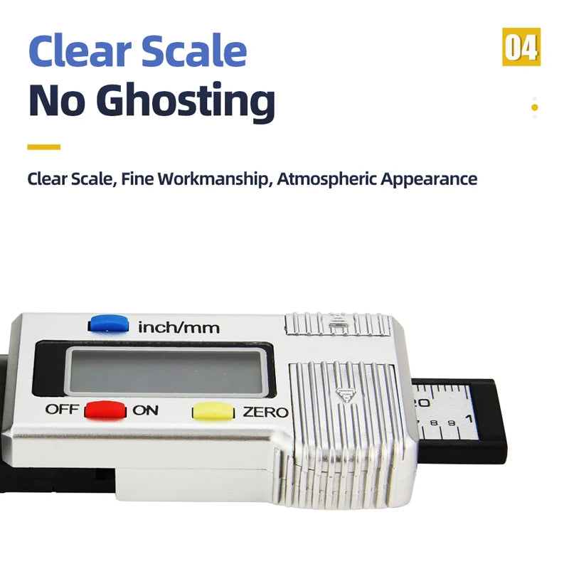 Tread Depth Gauge For Car Tyre Tire Meter Thickness Gauges Automobile Tire Wear Detection Measuring Tools Depth Caliper