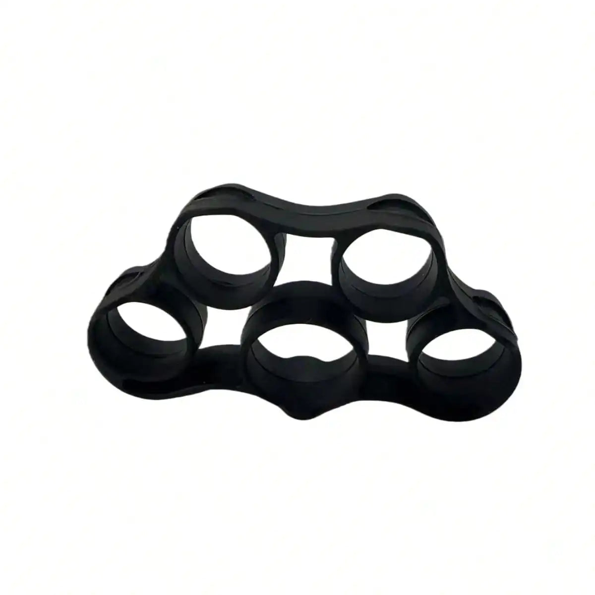 Adjustable Counting Hand Gripper 5-Piece Set: Forearm Trainer, Finger Stretch Rope, Grip Ring & Stress Ball for Strength Trainin