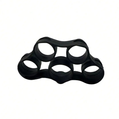 Adjustable Counting Hand Gripper 5-Piece Set: Forearm Trainer, Finger Stretch Rope, Grip Ring & Stress Ball for Strength Trainin