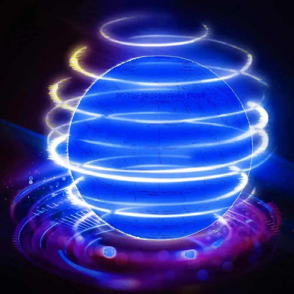 Flying Ball Boomerang Flyorb Magic With LED Lights Drone Hover Ball Fly Nova Orb Flying Spinner Fidget Toys Children Family Gif
