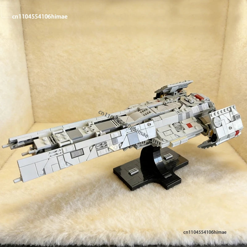 NEW Helldivers 2 Super Destroyer Midi-Scale Star Battle MOC Spaceship Military Building Blocks DIY Assemble Bricks Kids Toy Gift