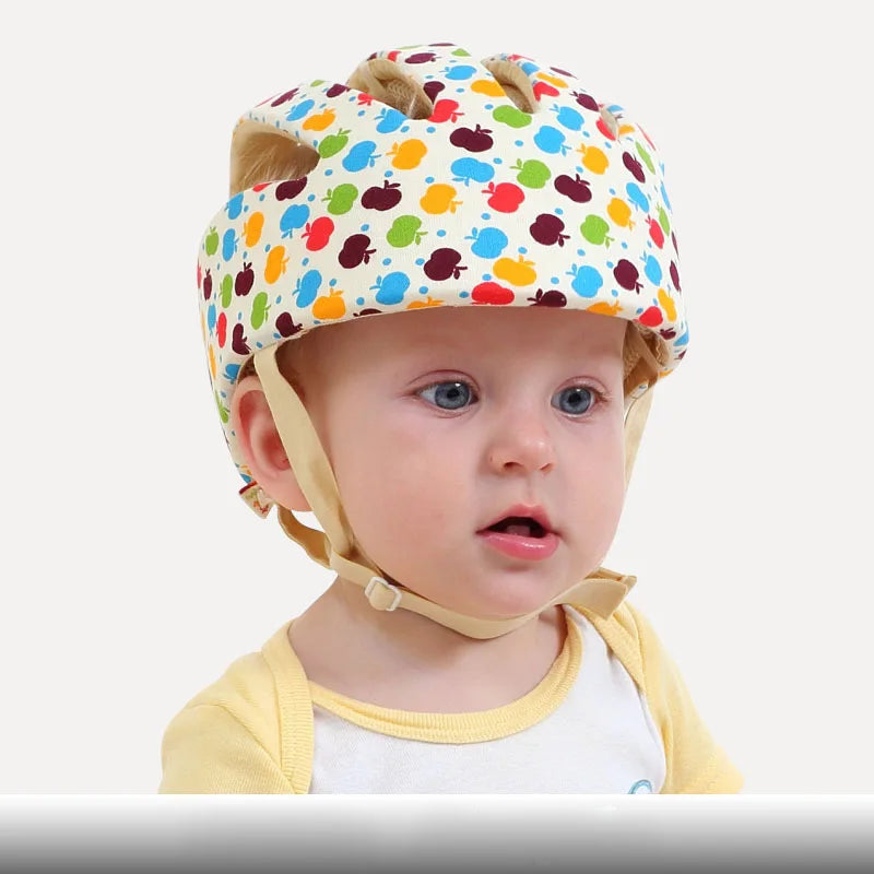 Baby Helmet Cap Newborn 6 18 Month Toddler Kids Adjustable Anti-impact Helmet Safety Baby Crawling Walking Head Protection Cap