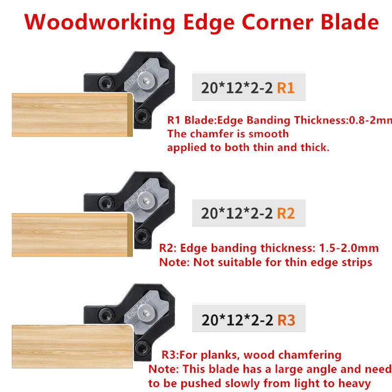 Woodworking Chamfer Planer Edge Corner Arc Trimming Manual Planer Quick Edge Deburring Manual Fillet Scraper