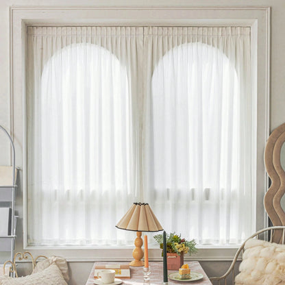 1pc Wardrobe Adhesive Dust-Proof Curtain, Hook And Loop Mesh Curtain For Living Room/Kitchen, Sheer Partition
