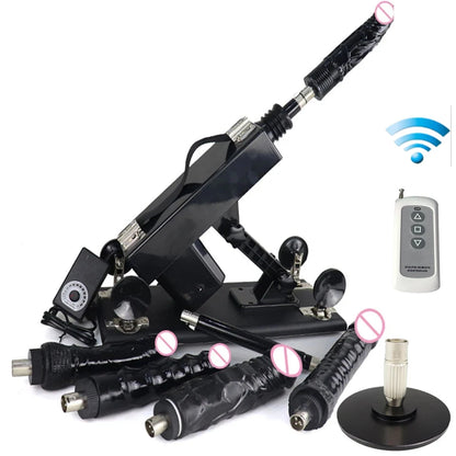 FREDORCH Sex Machines for Woman Automatic Masturbation Pumping Gun 3XLR Sex Machines for Adults With Big Dildo Sex Machine Toys