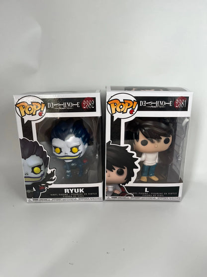 2026 Hot Halloween Horror Funko Pop Death Note Ryuk  Anime Vinyl Figure Spooky Halloween Decoration Collectible Toy Gift