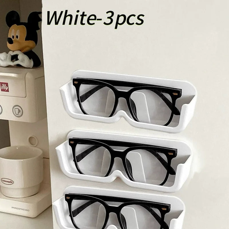 Eyeglasses Organizer Rack Wall Mounted Sun-glasses Display Holder Wardrobe Decoration Storage Box Sunglass Organizer