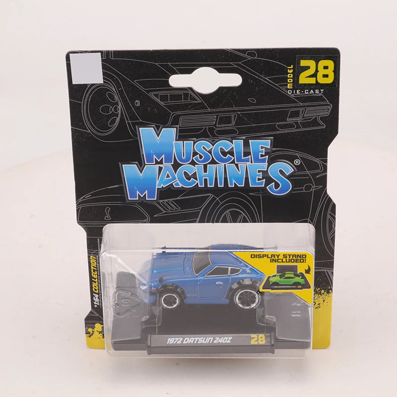 Maisto 1:64 Muscle Machines Car Alloy Miniature Diecast Model Ae86 Nissan Gt-R Toys Car Kid Gift ﻿