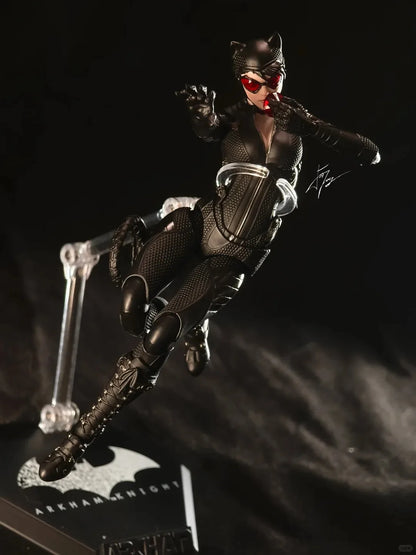 Original 1/12 LPZZ U-P-Finegures Catwoman Batman Arkham Knight Action Figures Model Collectible Model Toy Gift