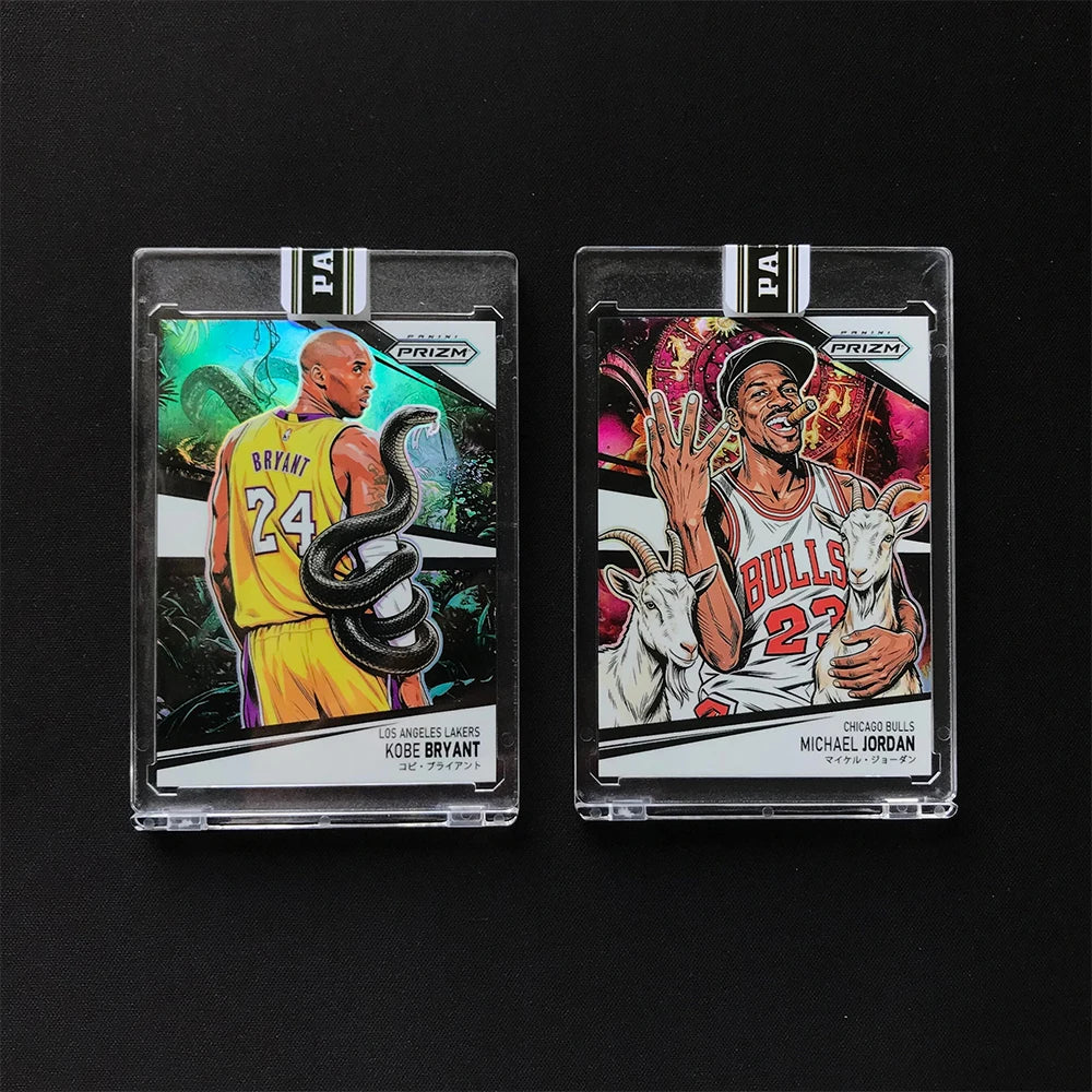 Basket 2026 DIY Luka Doncic Alexander Jordan Kobe Manga homemade Laser Collectible Card Brick Holiday Gift Colorful Basketball