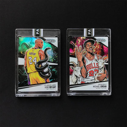 Basket 2026 DIY Luka Doncic Alexander Jordan Kobe Manga homemade Laser Collectible Card Brick Holiday Gift Colorful Basketball
