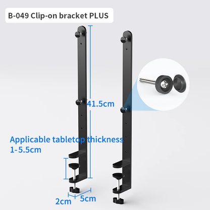Home Furniture Storage Pegboard: Desktop Standing Height-Adjustable Storage Rack, Also for Displaying Decorative Figurines