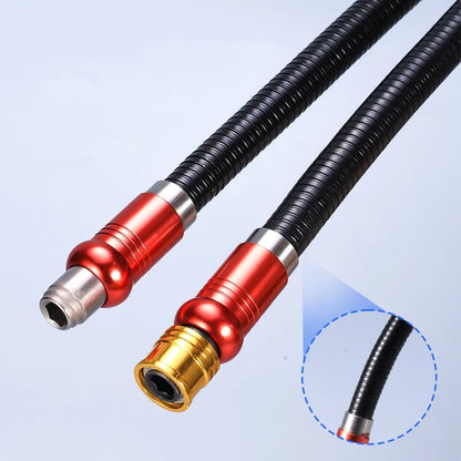 Bendable Elastic Drill Bit Extension Shaft Bits Magnetic Hex Soft Shaft Bar, Flexible Drill Bit Extension Screwdriver Bit Holder