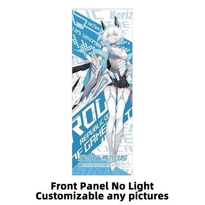 ASUS GX601 Front Panel Metal ROG Strix Helios Case Plate Replacement Lighting Shroud MOD Gaming PC Water Cooling Customized DIY