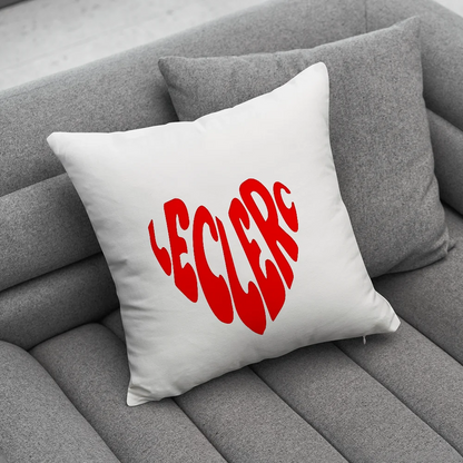 F1 16 C-Charles L-Leclerc Pillow Case Soft Cushion Cases for Farmhouse Sofa Decor Home Decorations and Protector