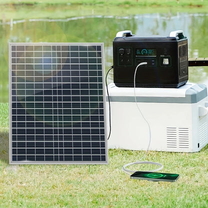 All-in-One 1000W Solar Charger Kit – 12V Portable Power Bank with 100A Regulator for Home, Caravan & Outdoor Adventures