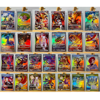 DRI PTCG4-001 Tcg proxy PKM Cards Misty's Psyduck Cynthia's Garchomp Rare Collection Battle Toys Gifts for Hobbies home play