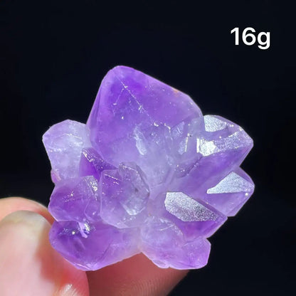 100% Natural Amethyst Flower Clusters, Raw Stones, Mineral Specimens from Madagascar