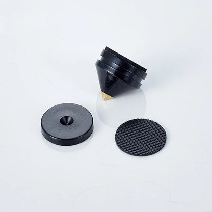 Pailvens Loudspeaker Lace 8 Sets Lightweight Weight Loudspeaker Foot ABS Subwoofer Foot With 16-Way Rubber Mat