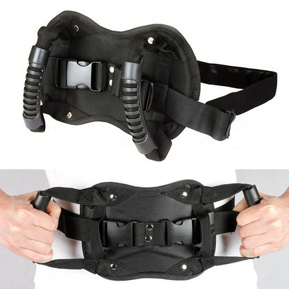 Adjustable Motorcycle Rear Seat Armrests Anti-Slip Handles Safety for Travel on Beach Snowmobiles Electric Scooter Accessories