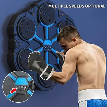 New Smart Bluetooth Music Boxing Machine Sensitive Strike Reaction Wall Target Indoor Sanda Training for Kids Daily Exercise
