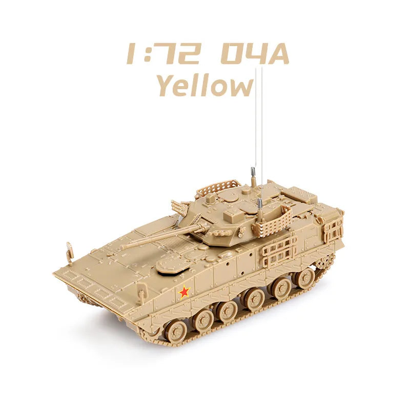 4D 1/72 Tank Assembly Puzzle Model Infantry Fighting Vehicle Military Tractor Artillery Boys' Toys
