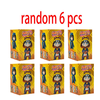 Naruto Blind Box GREMLIN Series Figure Model Sasuke Ornament Toy PVC Collection Gift Decorative Desktop Decoration Gifts