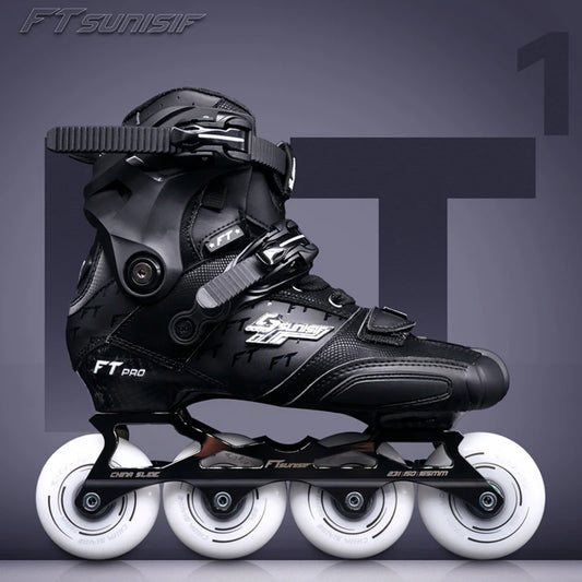 Carbon Fiber Freestyle 4 Wheels Roller Skating Shoes Roller Skates Professional Inline Slalom Skate for Adult