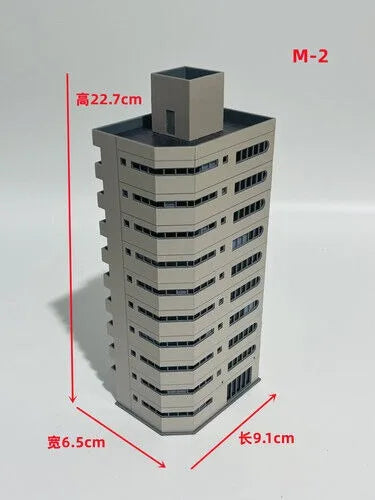 1/350/150 Diorama Outland City Modern Commercial Building Model Street Office Home Scene Model Toys