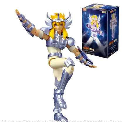 BLOKEES Saint Seiya Super Edition Building Block Man Andromeda Shun Aphrodite Shaka Movable Assembly Collectible Model Toy Gift