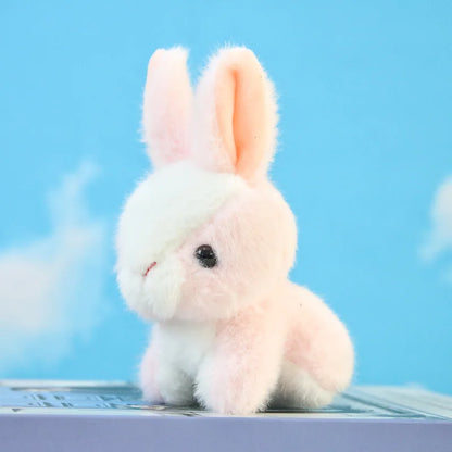 Ultrasoft Stuffed Animal Plush Bunny Rabbit Toy for Kids Girl Lovely Animal Doll Baby Toy Plushie Handbag Ornament Pendant