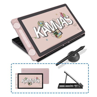 Huion Tablet Kamvas 13 (Gen 3) Graphics Tablets Monitor 16K Levels Pressure 13.3 Inch Screen Drawing Display PenTech 4.0 Stylus