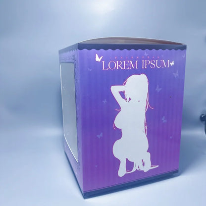 Yuna sauce beautiful girl squatting cute animation GK model statue tide play figure gift ornament in the spot office