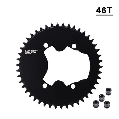 PASS QUEST 110 bcd chainring for Shimano ULTEGRA r8000 R8100 Narrow Wide road bike plate single dishe 54T 50 34T 52 36 53 39