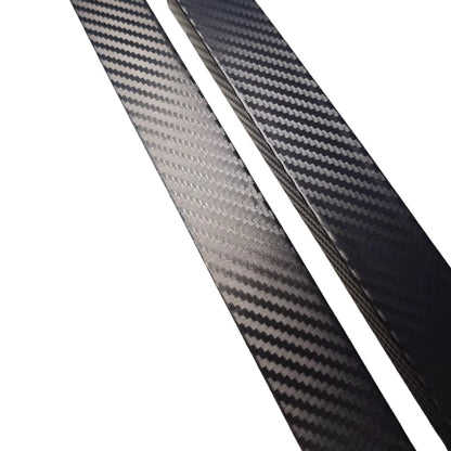 50CMx2CMx3CM Magnetic Car Door Anti Collision Protection Strip Carbon Fiber Car Sticker Decoration Body Anti-scratch Protector