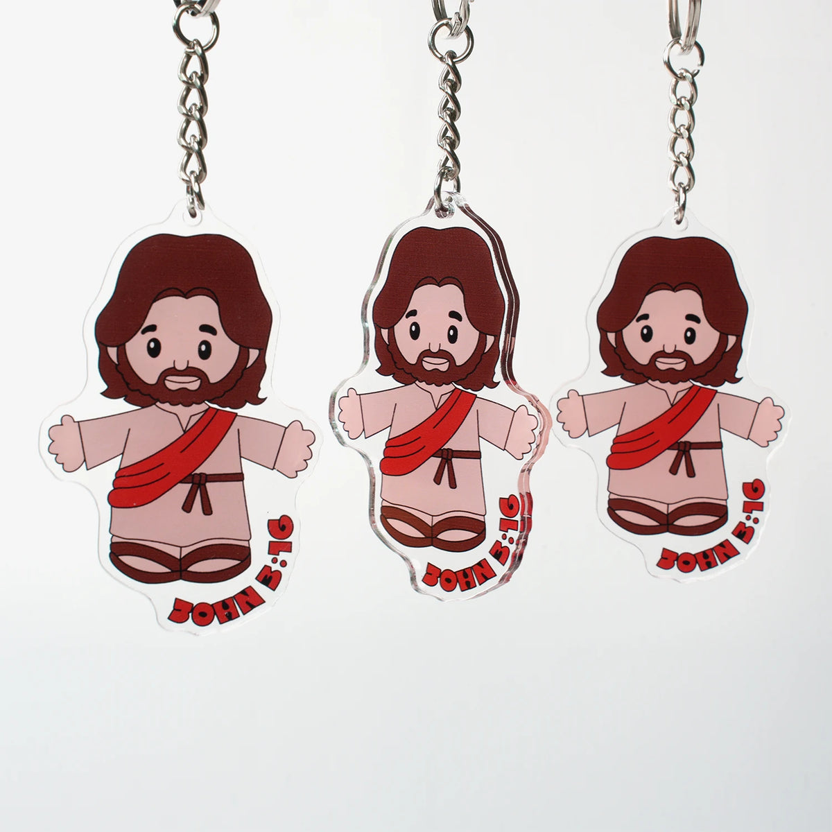 Cartoon Jesus Hug Stuffed Toy with Ornament Keychain Decoration Bedside Sofa Cushion Christmas Gift Soft Plush Doll for Kid Gift
