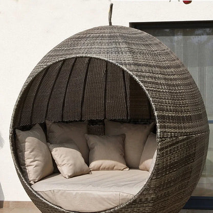 Leisure Lazy Sofa Bird's Nest Chair Rattan Double Rattan Chair Garden Garden Balcony Network Red Creative Furniture Round Chair