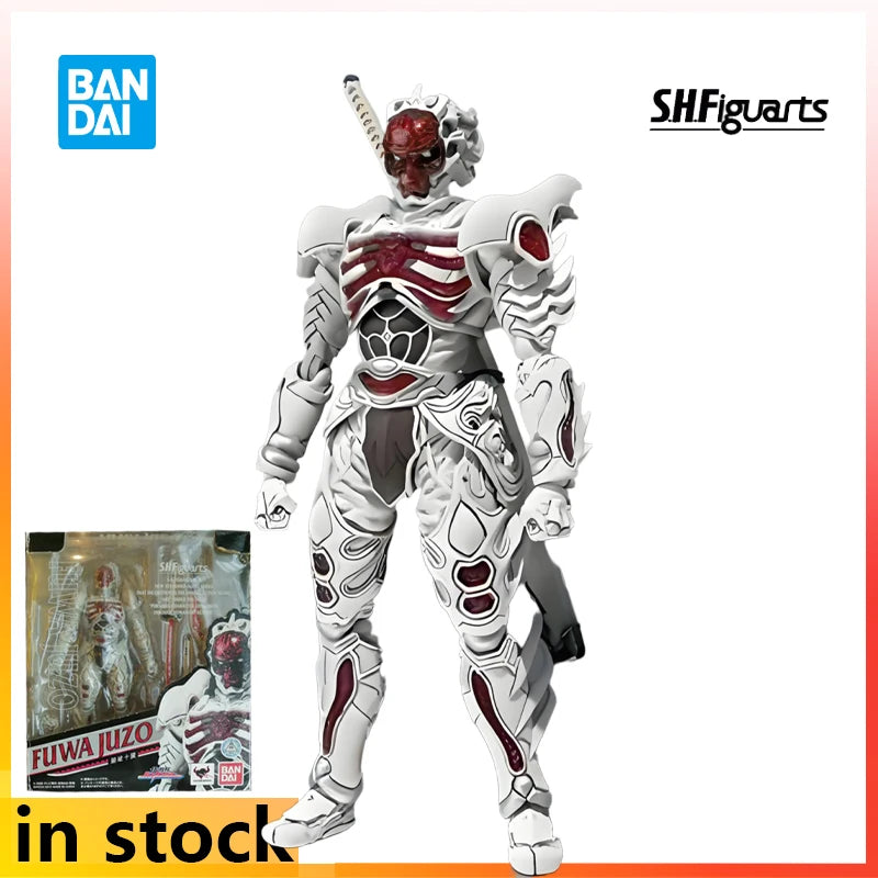 Bandai Original S.H.Figuarts Finished Movable Doll Series Attendant Team Anime Action Figure Model Toys Ornaments Gifts for Boys