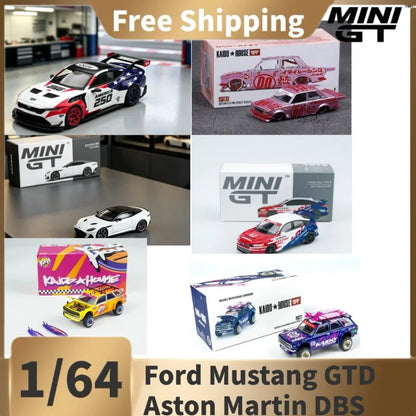 (In stock)MINIGT 1:64 Ford Mustang GTD USA 250 Special Edition Limited Alloy Car Model #1301